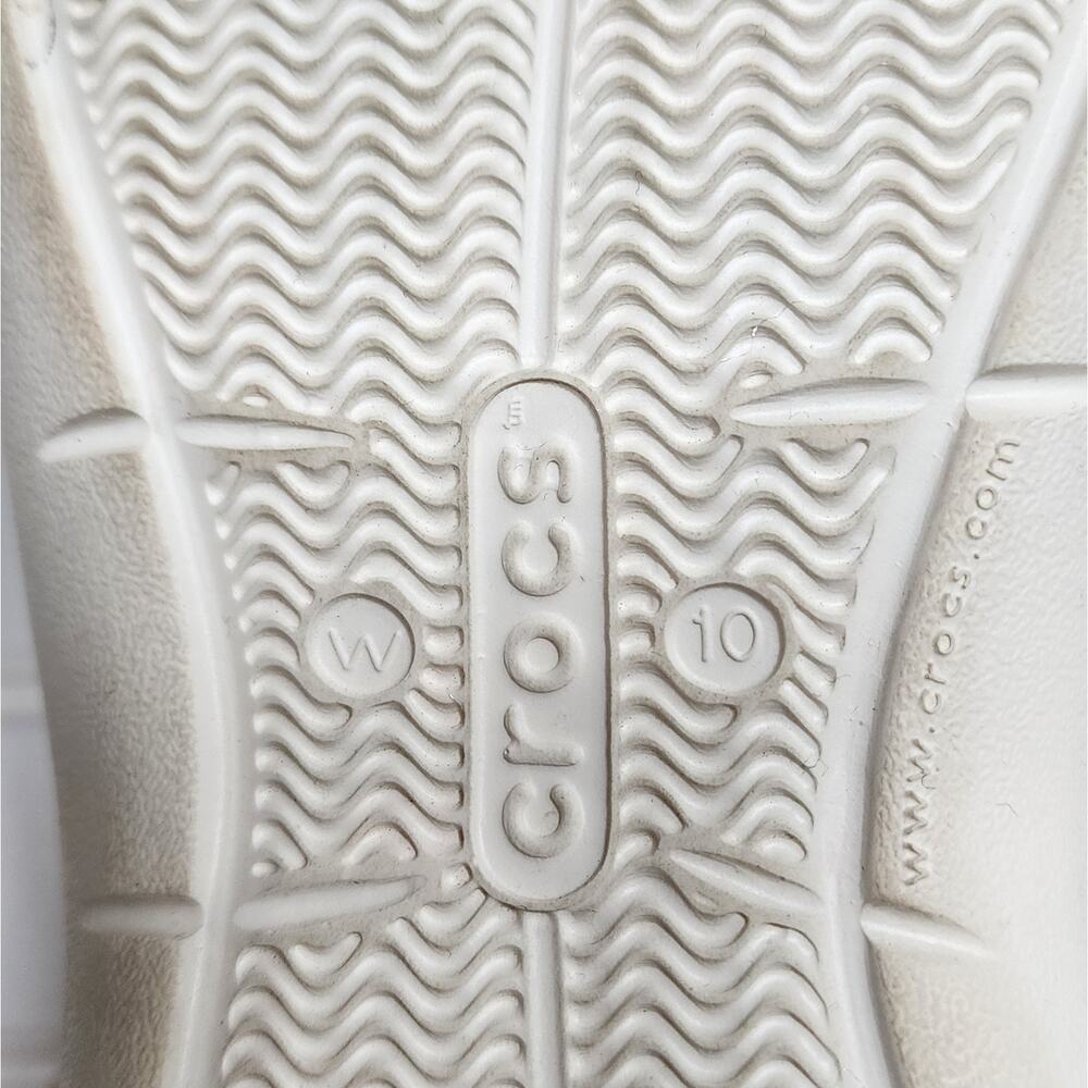 Crocs Women's Swiftwater Sandals Size 10 Blue & White - Picture 9 of 10